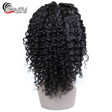 Красивая Королева 10A бразильский парик глубокая волна полный парик кружева страсть твист бесклеевая парики 12-24 дюймовые натуральные волосы с волосами младенца