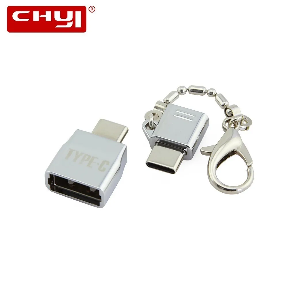 CHYI type-C концентратор высокоскоростной портативный мини USB 2,0 сплиттер адаптер для смартфонов Macbook планшетных компьютеров аксессуары