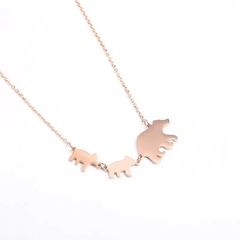 MAMA Bear Necklace Best Mama Pendant 