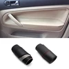 LHD For VW Passat B5 1998 1999 2000 2001 2002 2003 2004 2005 Microfiber Leather Door Armrest Panel Cover Protection Trim ► Photo 1/6