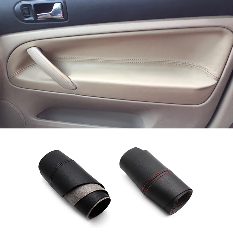 Skup LHD dla VW Passat B5 1998 1999 2000 2001 2002 2003 2004 2005 skóra z mikrofibry podłokietnik drzwi panel obudowa wykończenie ochronne