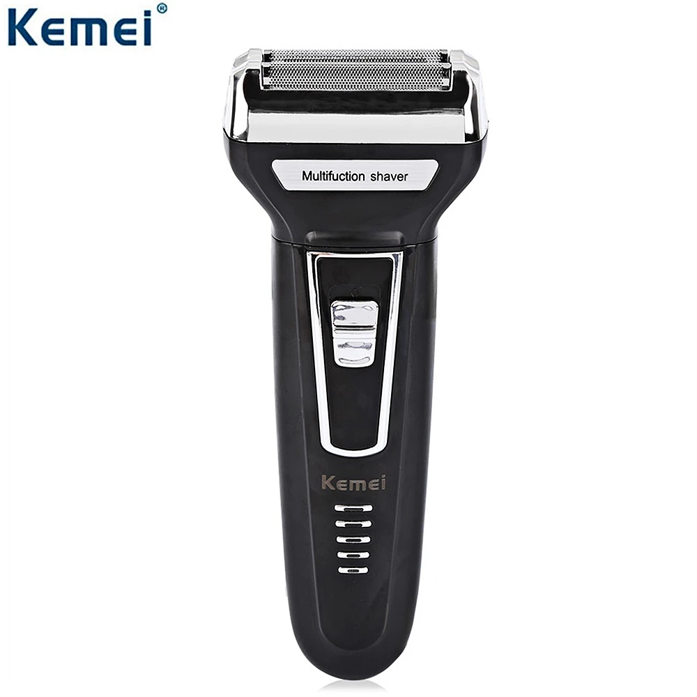 

KM - 6558 Reciprocating Three Blades Electric Shaver Travel Use Safe Razor for Men