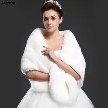 new arrival winter bride faux fur shawl imitation fox fur wrap wedding unreal fur white black red faux fox fur fluffy warm cape new arrival autumn winter wedding warm white ivory flower girl faux fur cape long sleeves jacket wrap kid bolero capelet