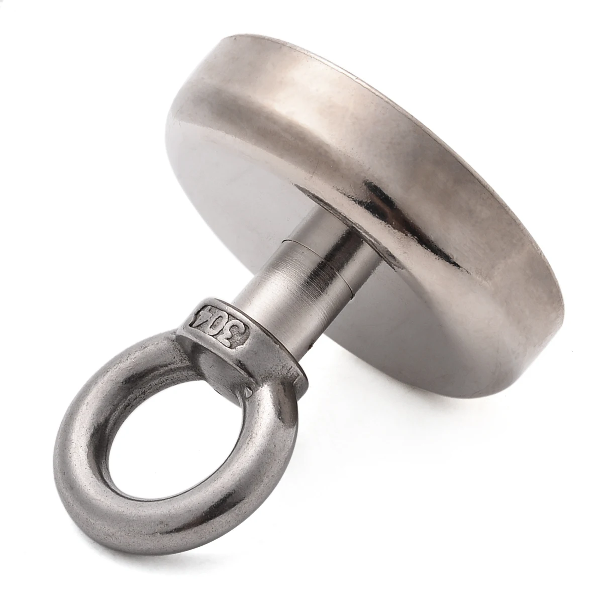 

1 Piece Strong Magnetic Hook Ring Suction Cup 60*70mm D60mm Neodymium Recovery Super Magnet For Diving Hunting Fishing
