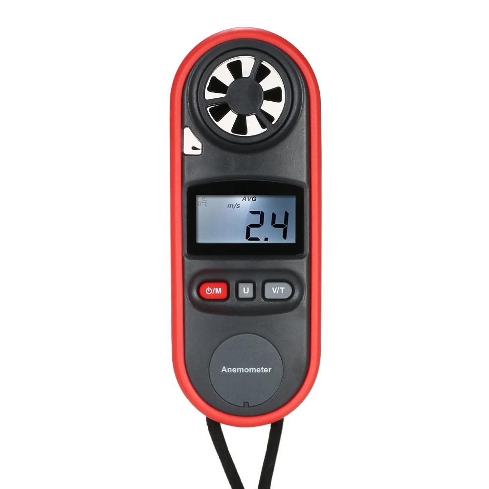

WT816A Portable Anemometer Anemometro Thermometer Wind Speed Gauge Meter Windmeter LCD Digital Hand-held tool