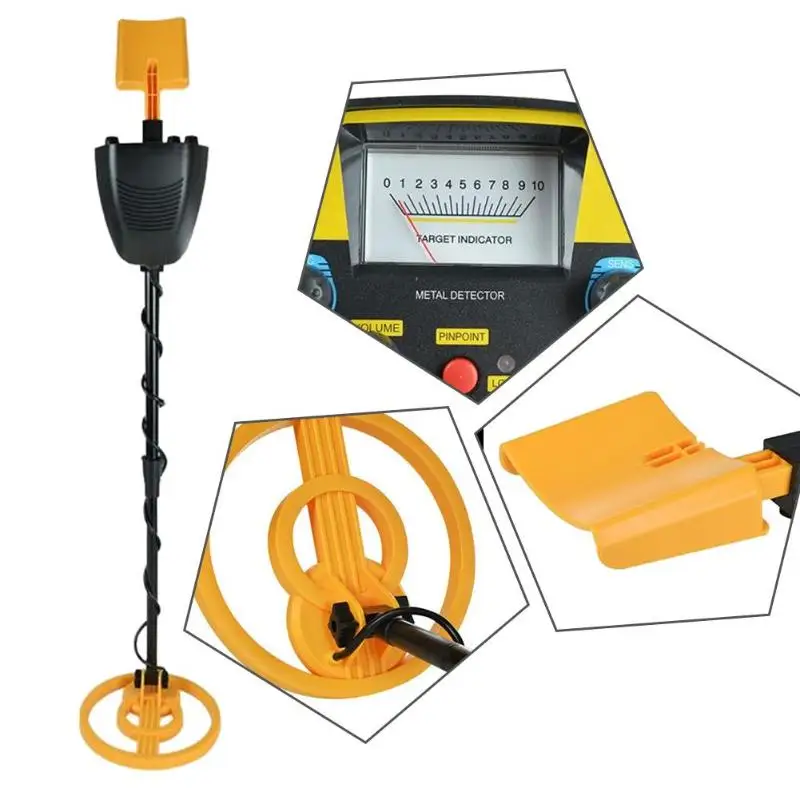 

Professional Metal Detector Waterproof High Sensitivity Underground Deep Target Gold Treasure Hunter Seeking Tool Metal Detector