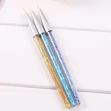 Профессиональная ручка для дизайна ногтей короткий средний
