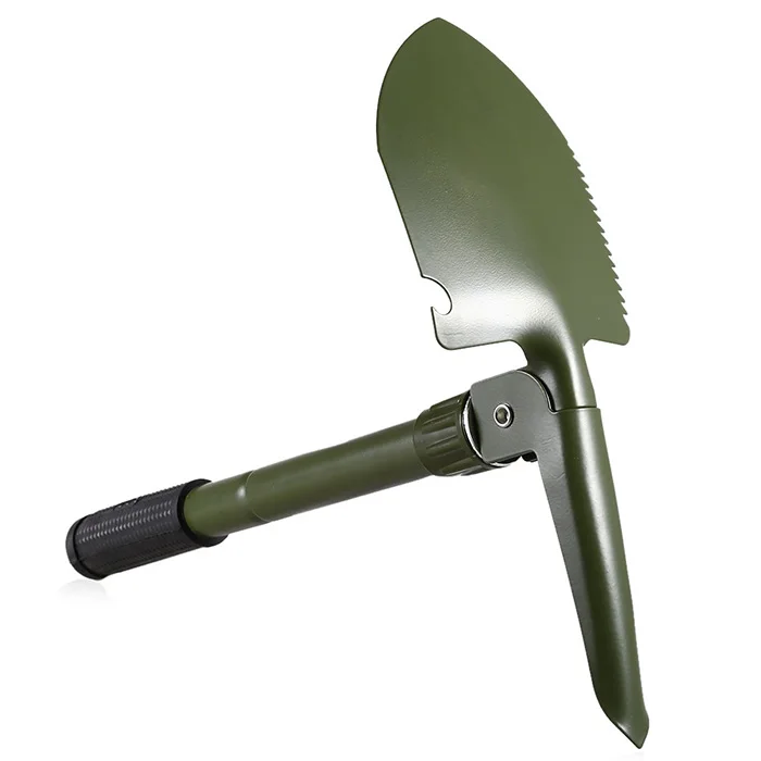 Titanium Military Shovel Universal Hunting Camping Scoop Super Lightweight New