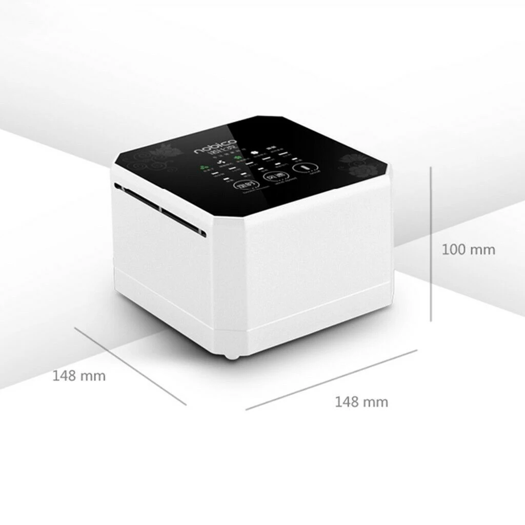Nobico 220V 5W домашний маленький настольный очиститель воздуха для спальни бесшумный