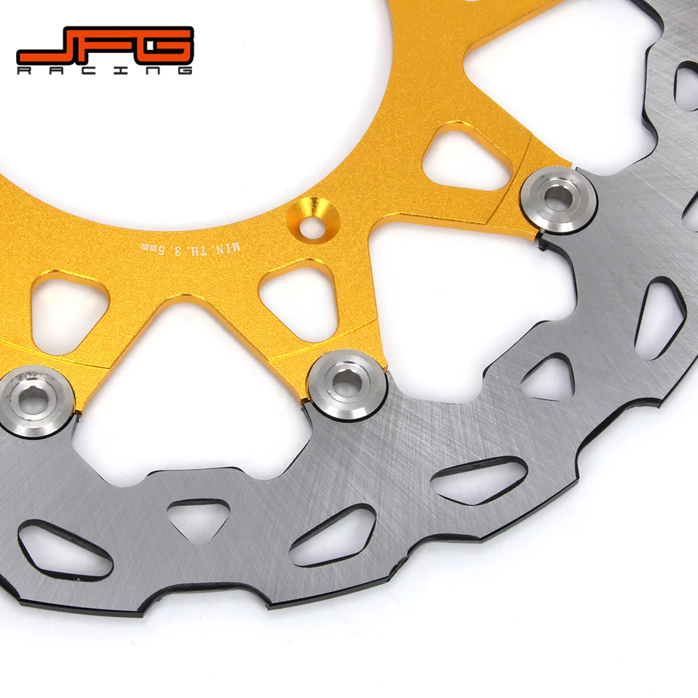 Передние плавающие тормозные диски 320 мм для SUZUKI RMZ250 2007 2015 RMZ450 2005 RMX450 2010 2012 RMZ 250 450