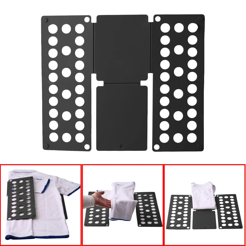 

T Shirt Save Space Quick Householder Clothes Holder Organzier Fold Garment Board Home Magic Clothes Folder Board