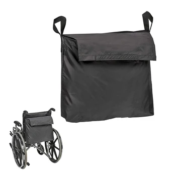 

Durable Oxford Wheelchair Bag Backpack for the Back with Pockets Mobility Devices Accessory Wheelchair Storage Bags Disabled