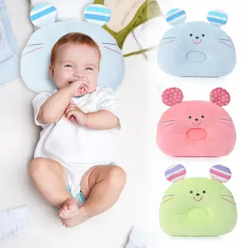 

Cartoon Baby Pillow Infant Newborn Stereotypes Anti-Rollover Shaping Pillow Baby Bedding Props Baby Care Head Positioner Cushion