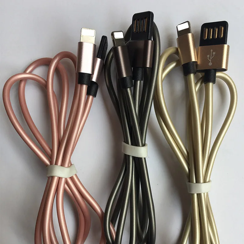 

KKREFF 1M 2A TPE USB Cable For iPhone Fast Data Charging Charger Mobile Phone Cable For iPhone 5S 5 SE 8 7 Plus 6s 6 X XR XS Max