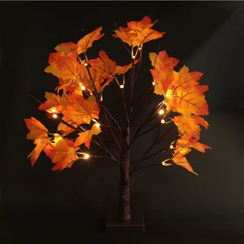 

24 Bulbs LED Maple Branch Tree Light Lamp Home Party Christmas Wedding Decoration Lights