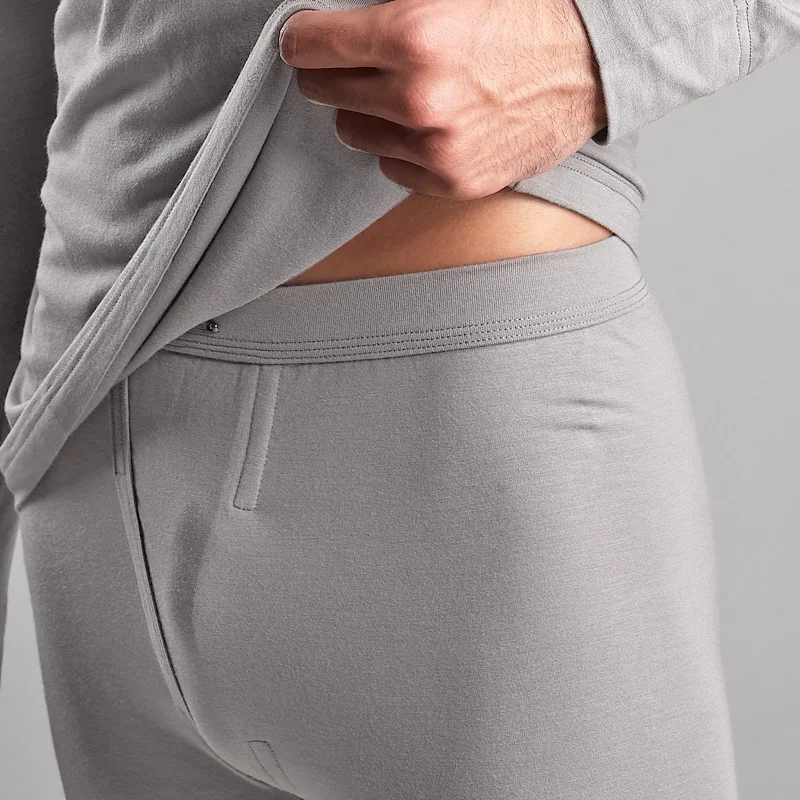 Men's Plus Size Thermal Underwear Bottoms 4XL-6XL | Winter Modal Long Johns Tights | Warm Sleep Bottom | Brand Pijama Pants image 5