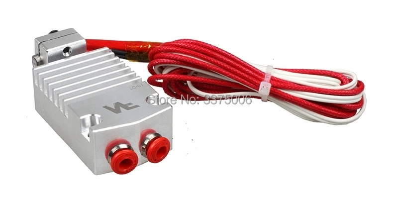 

3d printer parts 12v/24v Cyclops and Chimera Extruder 2 In 1 Out 2 colors Hotend Bowden with Titan / Bulldog Extruder i3