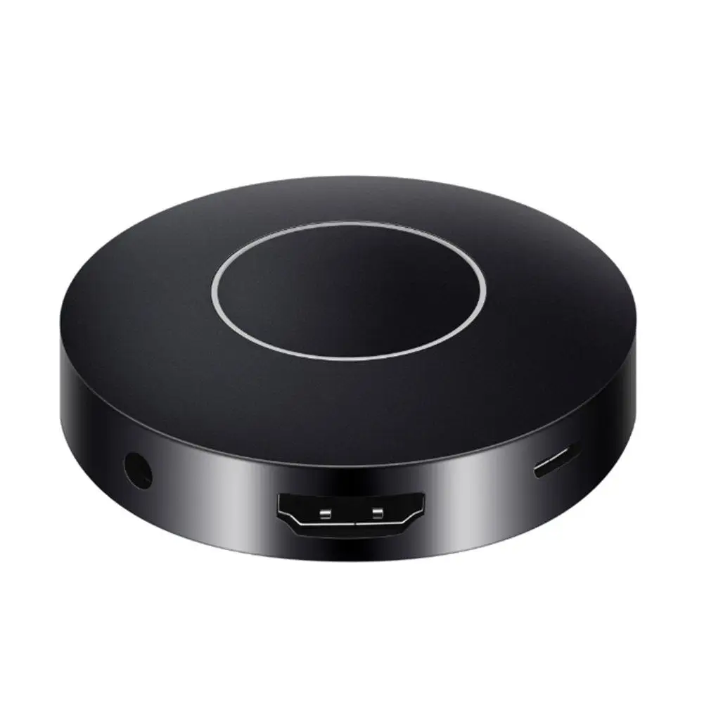

BEESCLOVER Q1 Push AV with HDTV Dual Output Wireless WiFi Same Screen Multi-Functional Wireless WiFi Same Screen