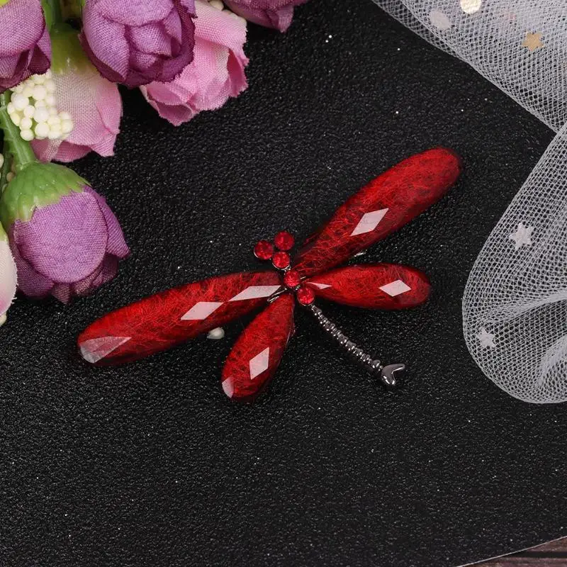 

2018 Fashion Resin Dragonfly Brooches For Women 2018 Insect Animal Brooch Pins Jewelry Costume Brooches Jewelry Casual Decor