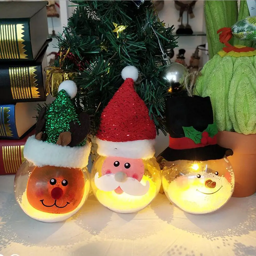 Download Christmas Hanging Ball Shape Light Santa Claus Snowman Elk ...