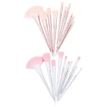 

10PCS Makeup Brushes Set Pincel For Eyeshadow Powder Foundation Blush Contour Spiral Handle Make-Up Brushes Kit Cosmetics Tool