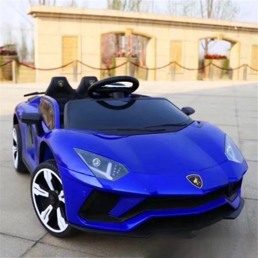 

New Children Electric Vehicle Wheel Swing Double Drive Control A Storage Battery Car Baby Child Toys Can Sit People Automobile