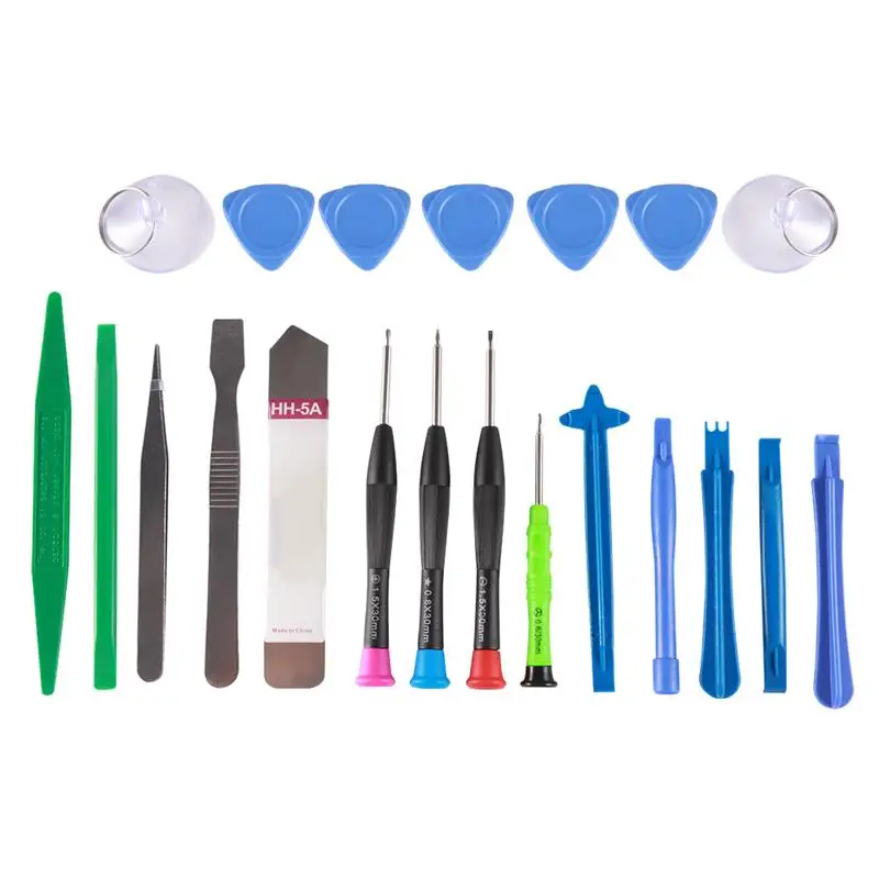

21 In 1 Mobile Phone Repair Tools Kit Spudger Pry Opening Tool Disassemble Tools For IPhone X 8 7 6S 6 Plus Hand Tools Set