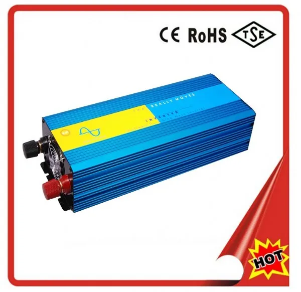 

7000W peak 3500W de onda senoidal pura Inversor, Power Inverter Pure Sine Wave DC 12V to AC 220V Solar/Wind Power Converter