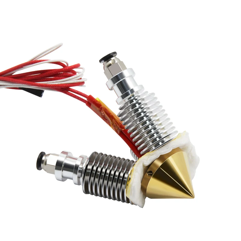 Экструдер Kee Pang 3 в 1 Reprap Hotend V6 радиатор латунный Алмазный 3D принтер