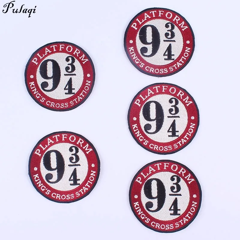 

Pulaqi Potter Patches Hot Sale Iron Sew On Transfer Anime Clothing Arm Badge Hat For Jeans Patches Stripes For Backpacks DIY H