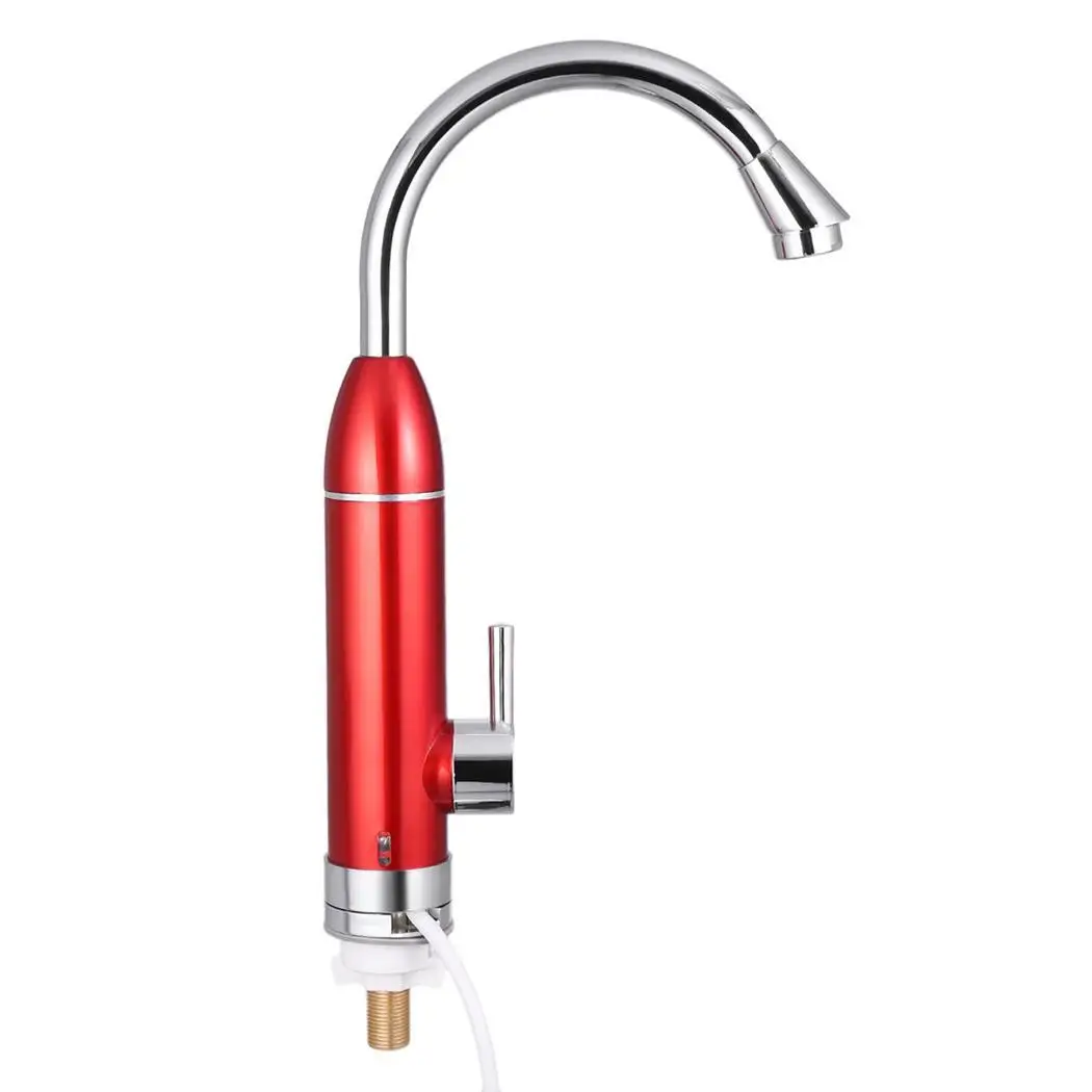 

Instant Electric Hot Water Heater Kitchen 0.03-0.06Mpa Heating US Plug Type: English Tap Faucet 829g US Water