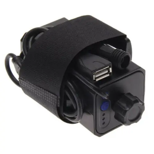 

8.4V 4 x 18650 Cycling Safety Waterproof Battery Pack Case House Cover For Bicycle Tail Light Headlight Bike Lamp