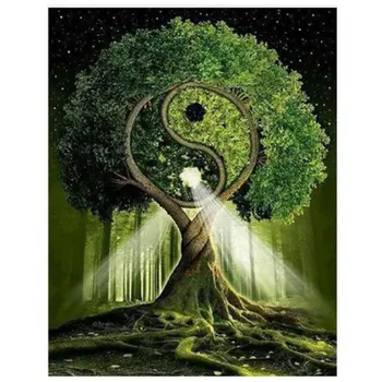 

Diamond Embroidery Chinese Elements Yin And Yang 5d Diamond Painting