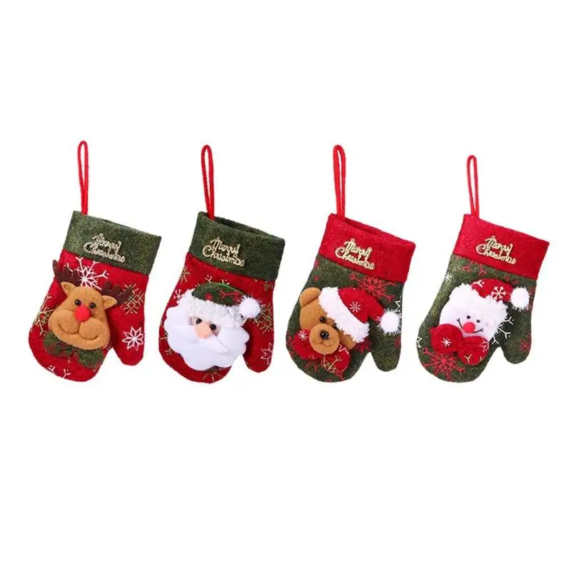 

Christmas Cutlery Holder Glove Knife Fork Tableware Bag Xmas Decoration