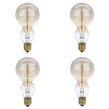 Lightme 4 шт. лампы накаливания 230 В 40 Вт E27 110-120LM 32AK ретро лампы Эдисона Вольфрам нити форма тыквы лампочки в продаже