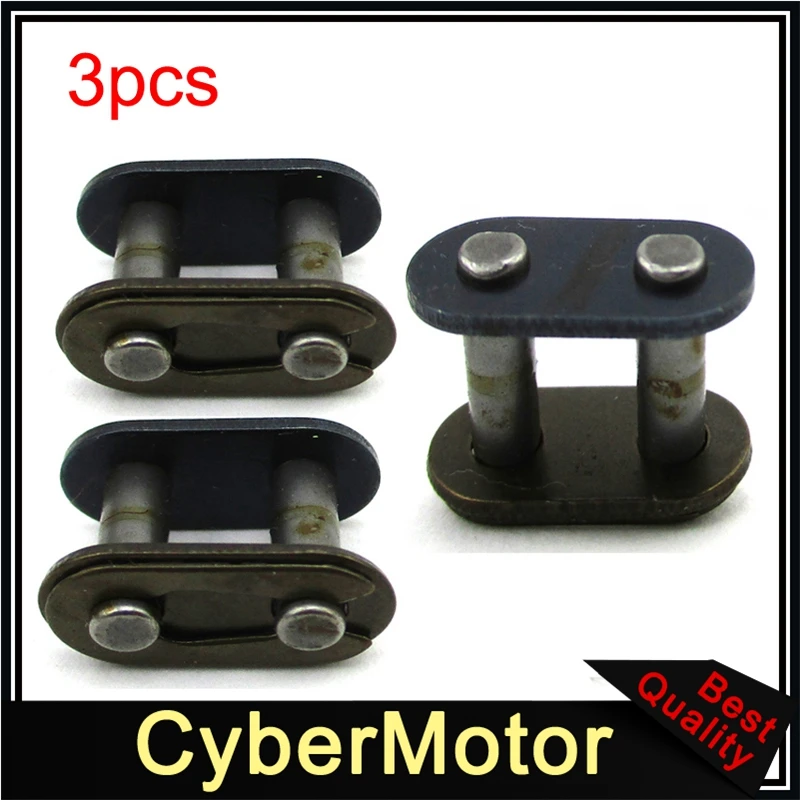 

3x T8F Chain Spare Master Link For 2 Stroke 43cc 47cc 49cc Motorcycle Mini ATV Quad 4 Wheeler Dirt Super Pocket Bike