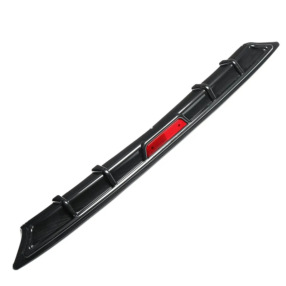 Difusor de labios para parachoques trasero Kit de carrocería para Auto partes exteriores falda negra alerón para Honda para Accord 10th 2018 Coche parachoques
