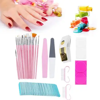 

Nail Brushes Nail Art Kit Nail Holder File Pen Extension Nail Tray Brush Manicure Tools For New Beginners Manicure Brushes Kits