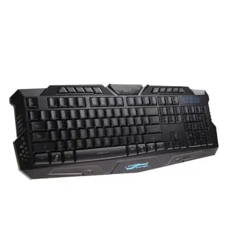 

Waterproo Tricolor Background Wire Gaming Keyboard for Desktop Laptop PC