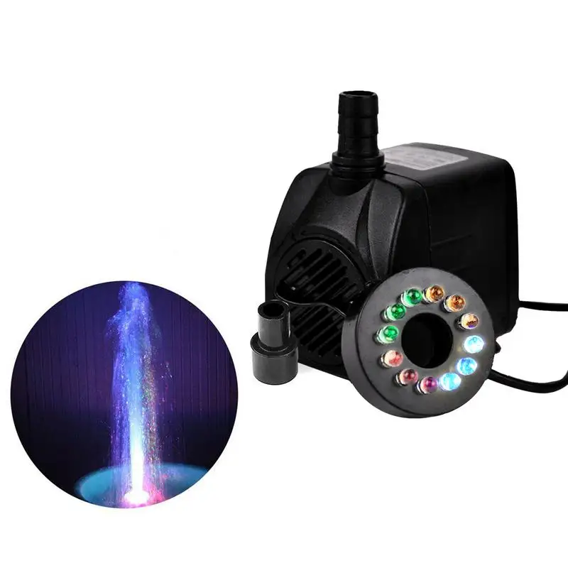 16W Fish Tank Aquarium Submersible Water Pump EU Plug Mini Silent