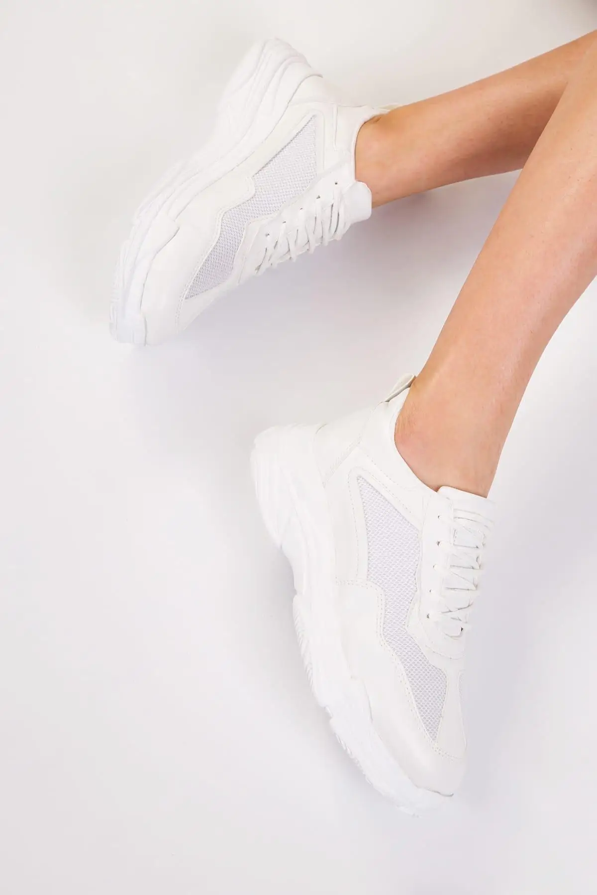 

Soho White Women Sneaker 12894