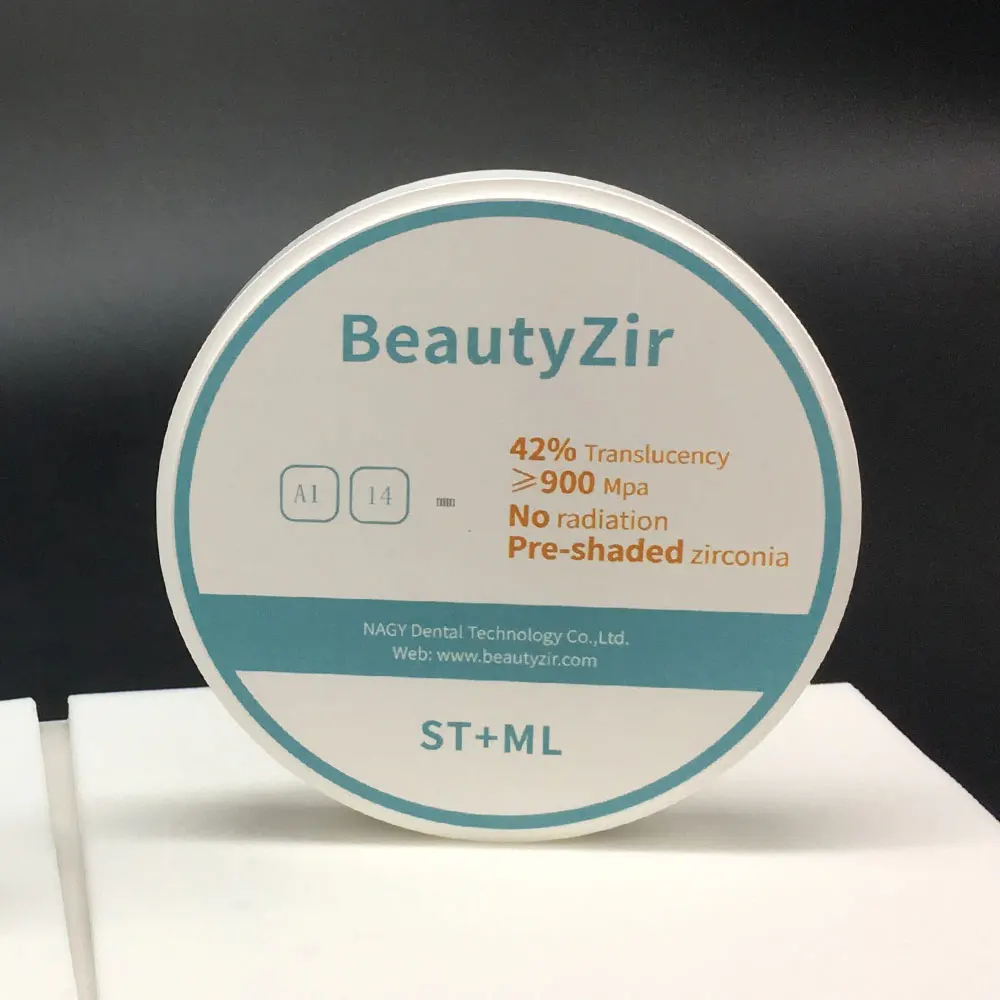 

Multi-Layered super translucency of dental zirconia blocks for WIELAND CAD/CAM system