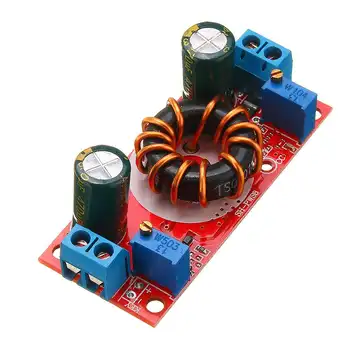 

LEORY High Power 10A DC-DC Step Down Power Supply Module Constant Voltage Current Solar Charging 3.3/5/12/24V Circuits