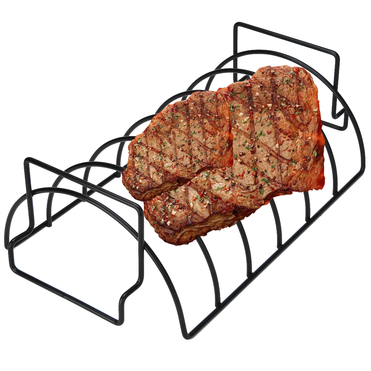 Buy Mayitr Home Restaurant Rib Rack Stand Non Stick Outdoor Grilling BBQ