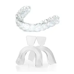 1 пара/2 пары термоформированная зубная шина отбеливающие лотки отбеливающий для зуб Whitener Капы уход за полостью рта