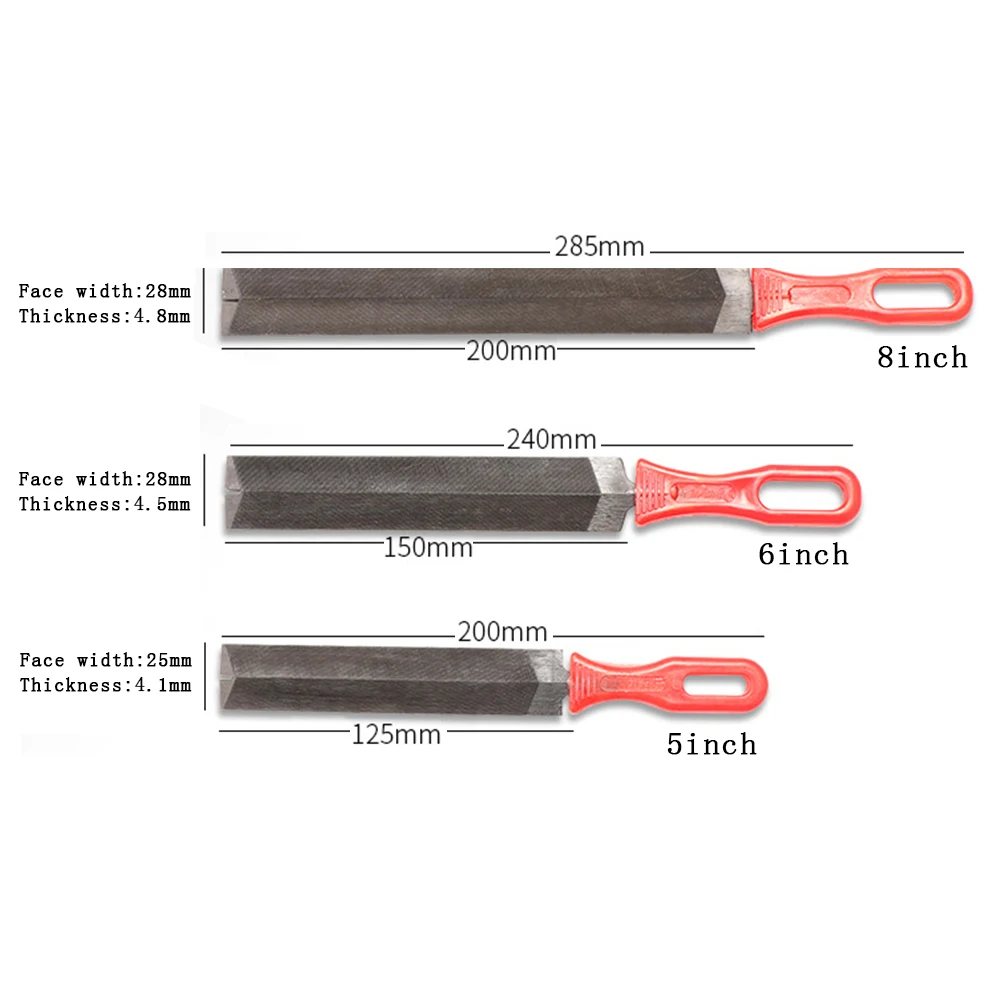 Shina, 1 предмет, 5/6/8 дюймов плоский напильник алмазное Точило деревообрабатывающий тонкой чередой для применения в горнодобывающей
