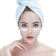 1 пара силиконовых подушечек для глаз, многоразовые, против морщин, водонепроницаемые подушечки для глаз, средство для удаления морщин, пластыри для девушек и женщин