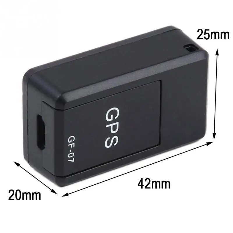 Mini GF-07 GPS de larga espera magnético con localizador de dispositivo de seguimiento SOS para vehículo Persona de coche Pet Sistema de Seguimiento de ubicación