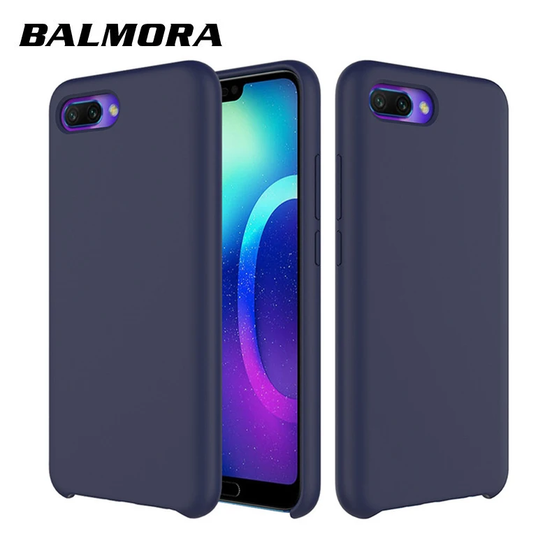 Оригинальный жидкий силиконовый чехол Balmora для huawei P20 P30 Pro противоударный