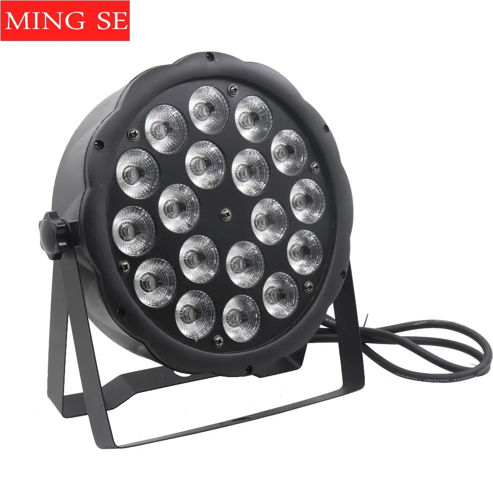 20 шт./лот 18*10 Вт RGBW 4в1 Led Par свет 18x10 с DMX512 управлением сценический DJ Свадьба диско
